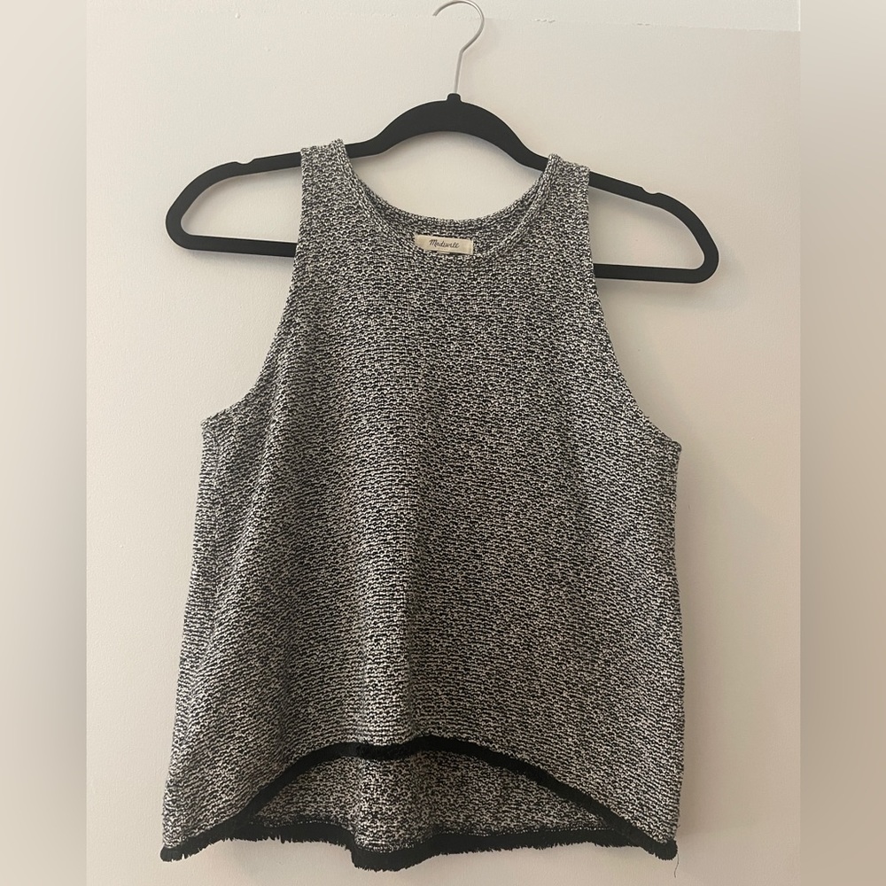 Madewell knitted tank, XXS